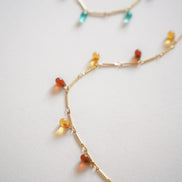 Sea Blue Drops Necklace