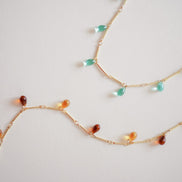 Sea Blue Drops Necklace