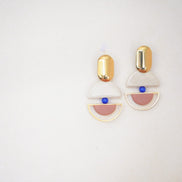 Kontrast in Rosa und Blau