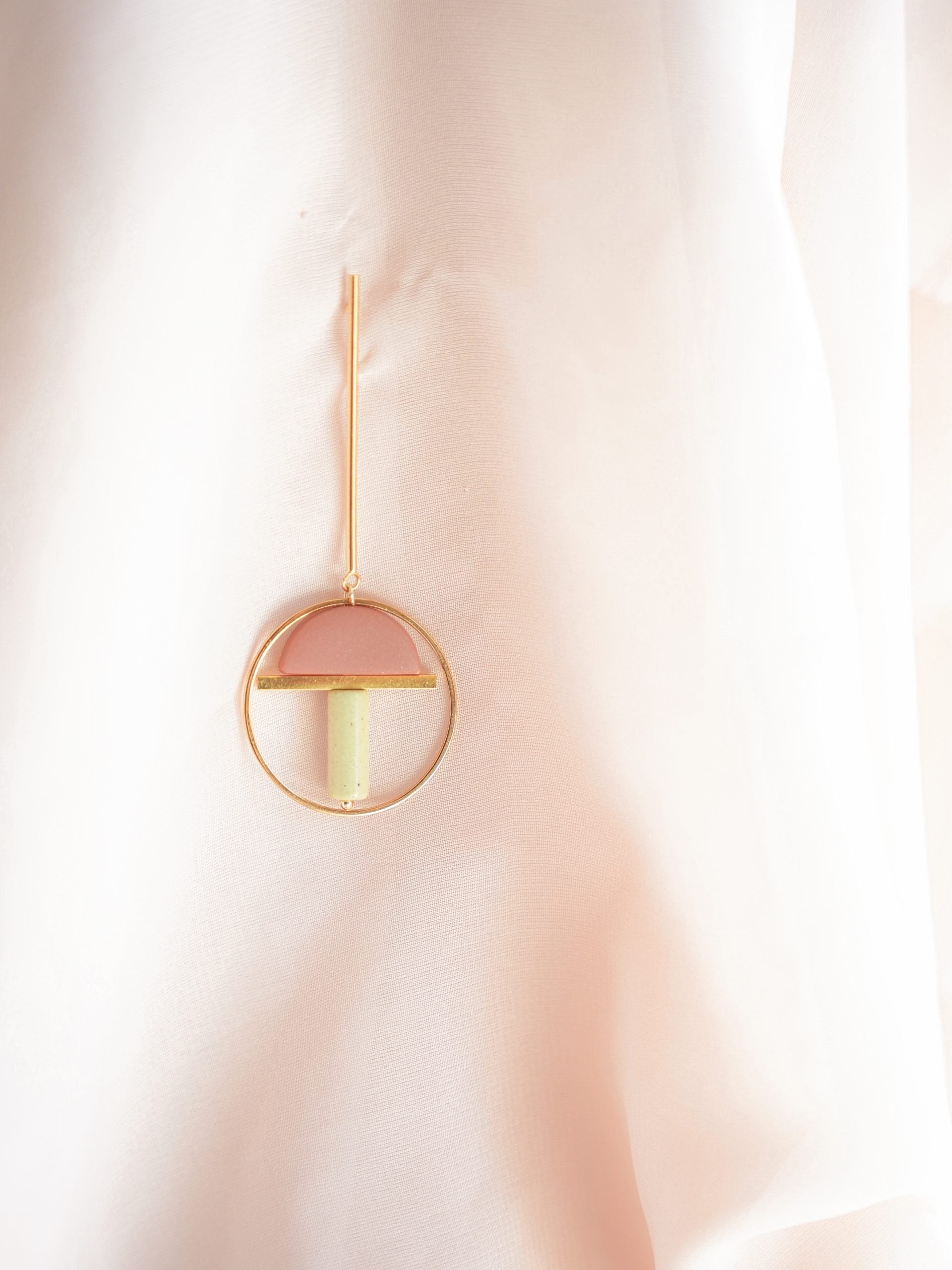 Dangling Geometric Earrings