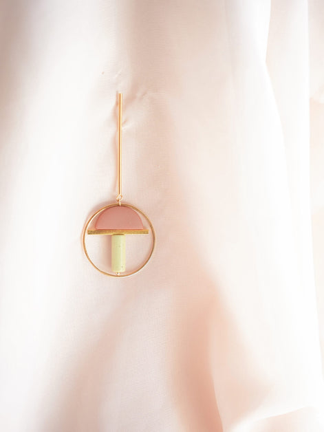 Dangling Geometric Earrings