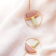 Dangling Geometric Earrings
