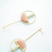 Dangling Geometric Earrings