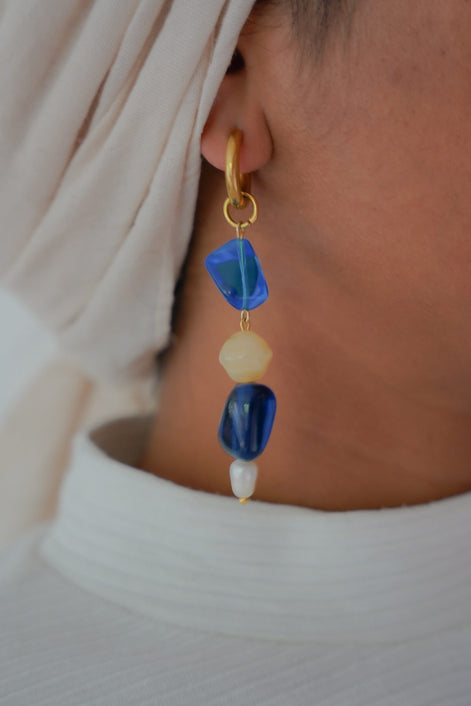 Porto Blue Earrings