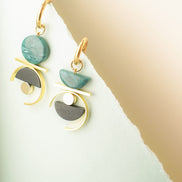 Asymmetrical Pine dangles