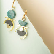 Asymmetrical Pine dangles