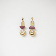 Burgundy Dangles