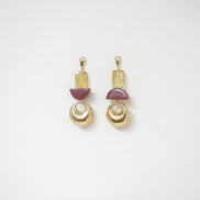 Burgundy Dangles