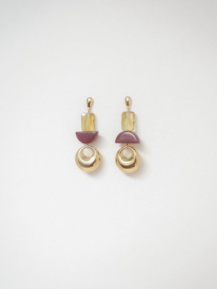 Burgundy Dangles