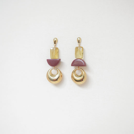 Burgundy Dangles