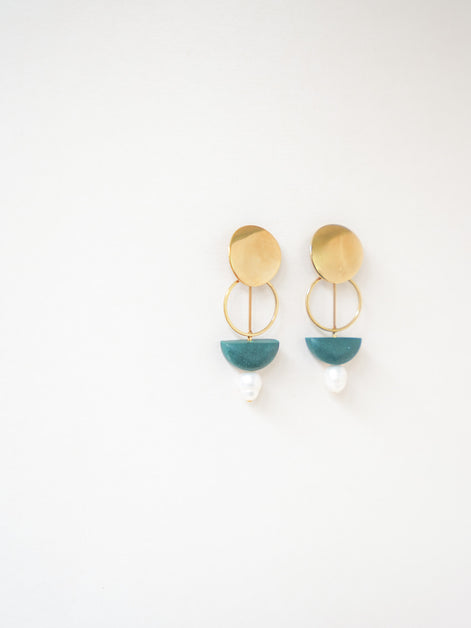 Pine Green Dangles
