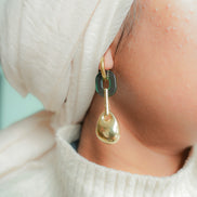 Gold Drop Earrings