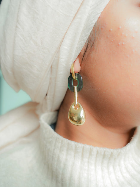 Gold Drop Earrings