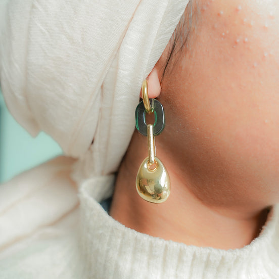 Gold Drop Earrings