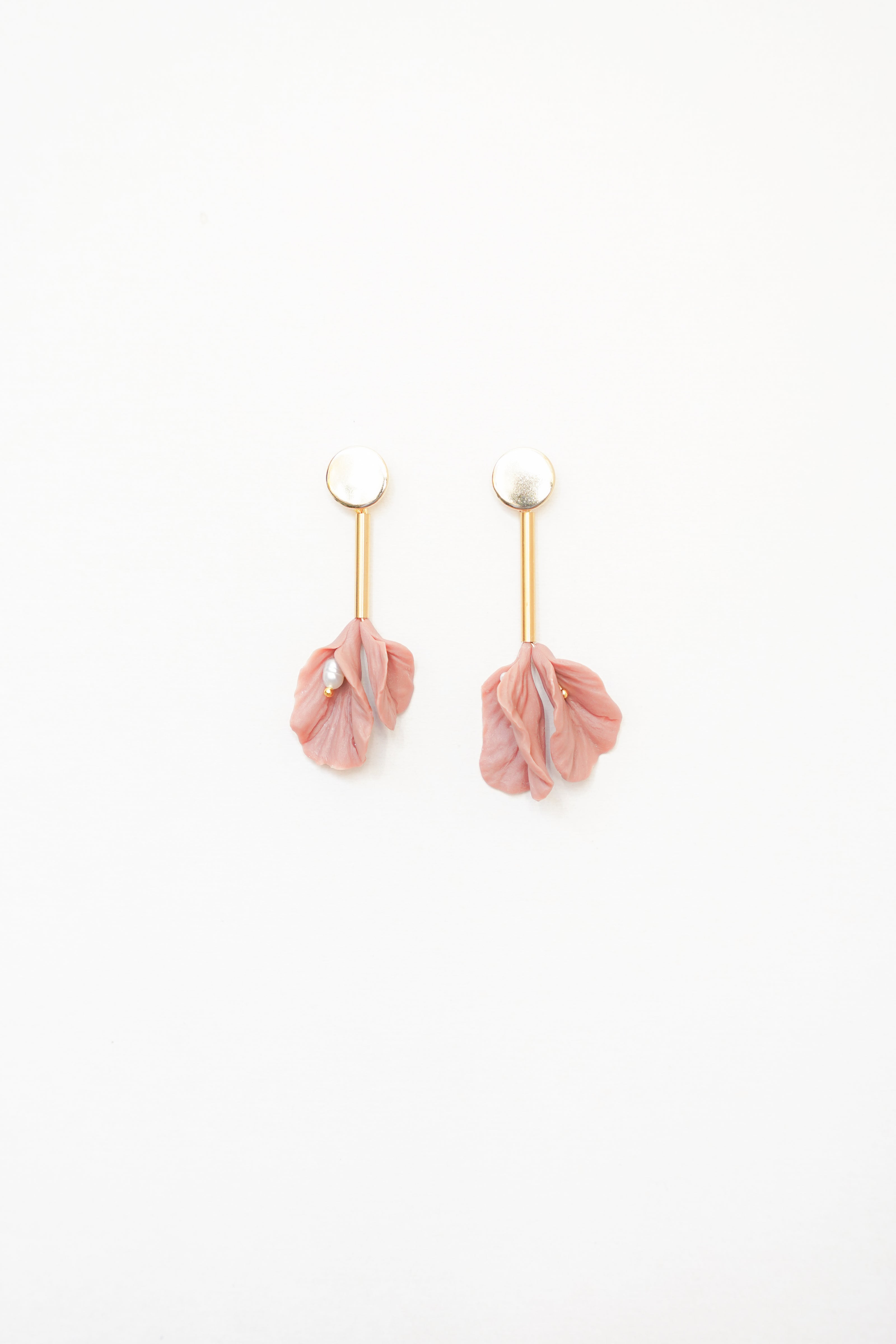 Dangling Flower Earrings