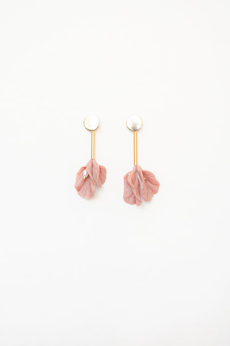 Dangling Flower Earrings