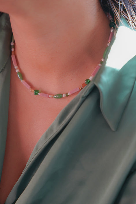 Murano in contrast Necklace