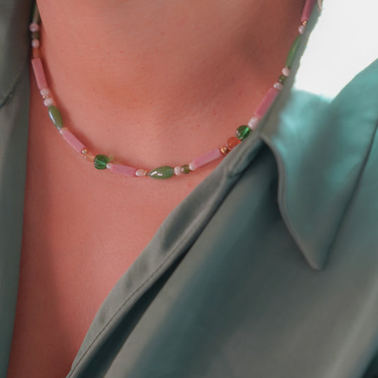 Murano in contrast Necklace