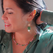 Murano in contrast Necklace