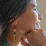 Colour Block Earrings