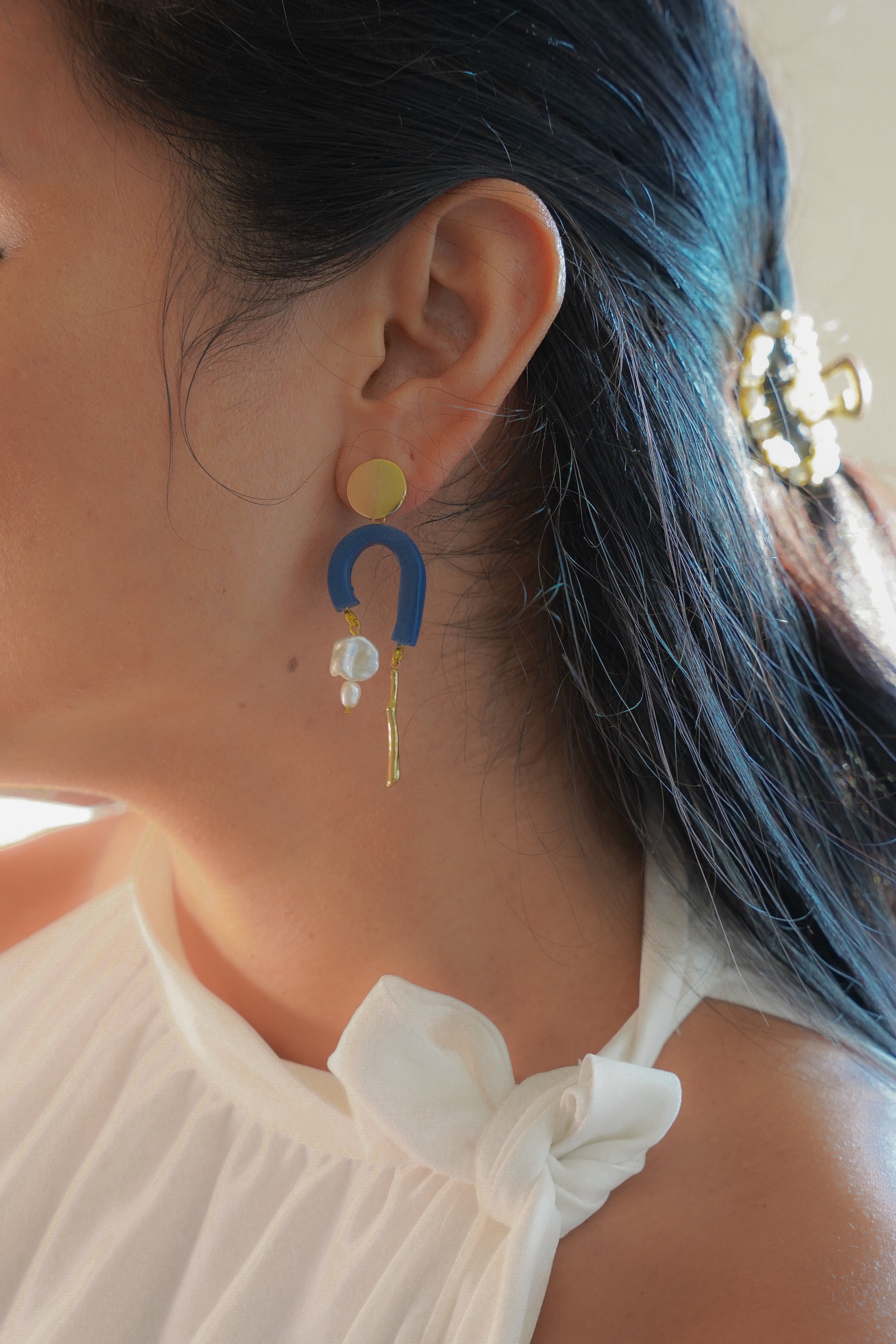 Blue Whimsical Arches