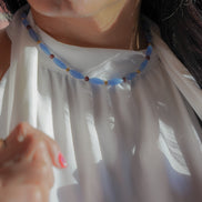 Blue Murano Glass Necklace