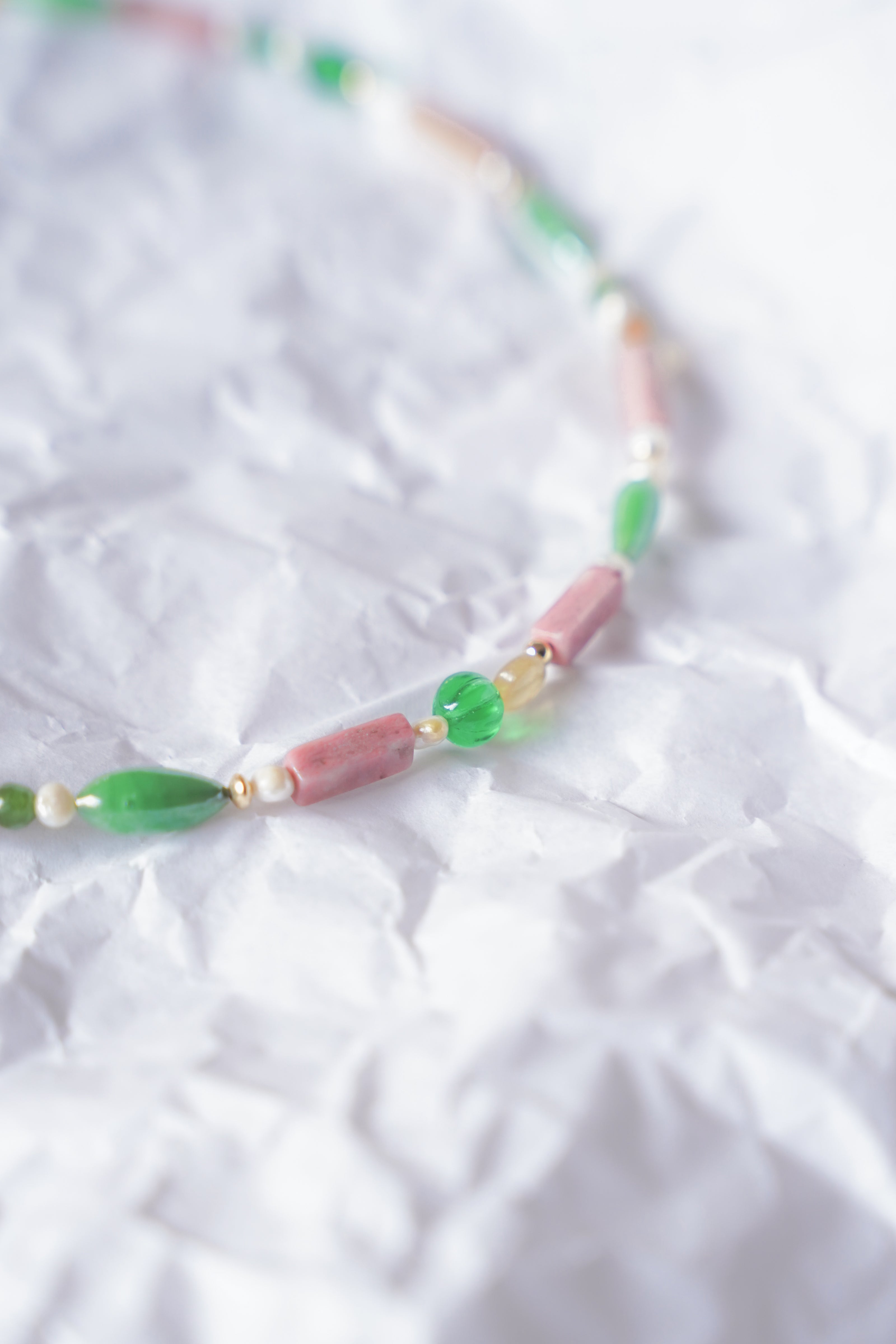 Murano in contrast Necklace