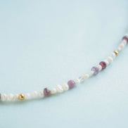 Perlenkette „Hauch von Flieder“