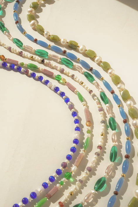 Blue Murano Glass Necklace