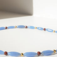 Blue Murano Glass Necklace