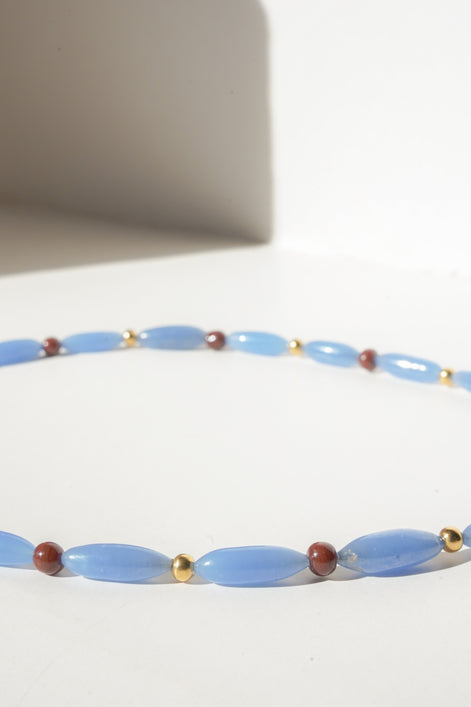 Blue Murano Glass Necklace