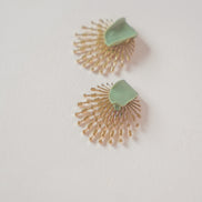 Matcha Stud Earrings