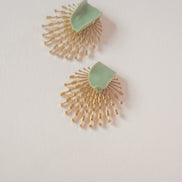 Matcha Stud Earrings