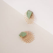 Matcha Stud Earrings