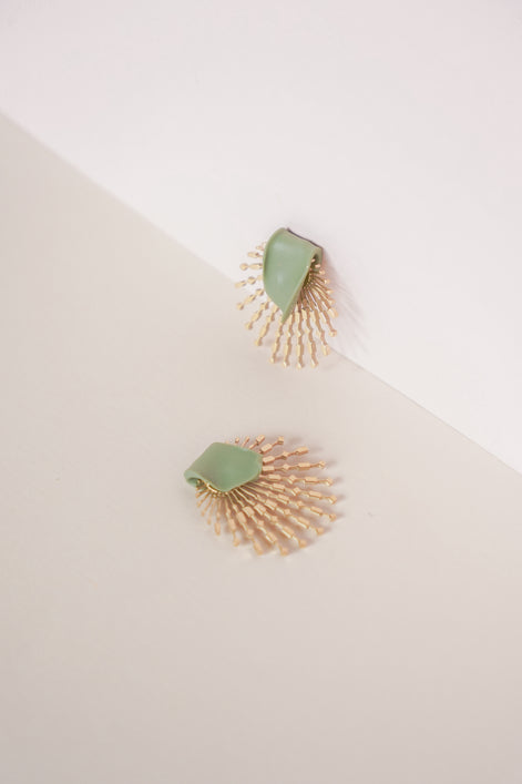 Matcha Stud Earrings