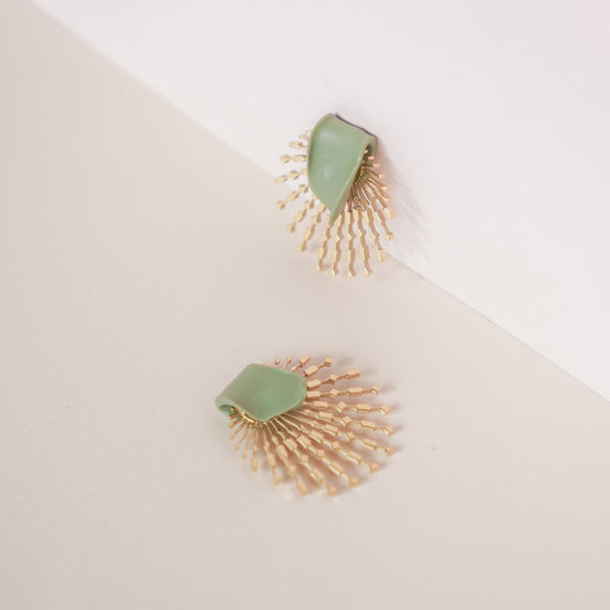 Matcha Stud Earrings
