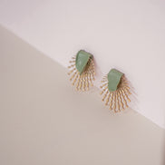Matcha Stud Earrings