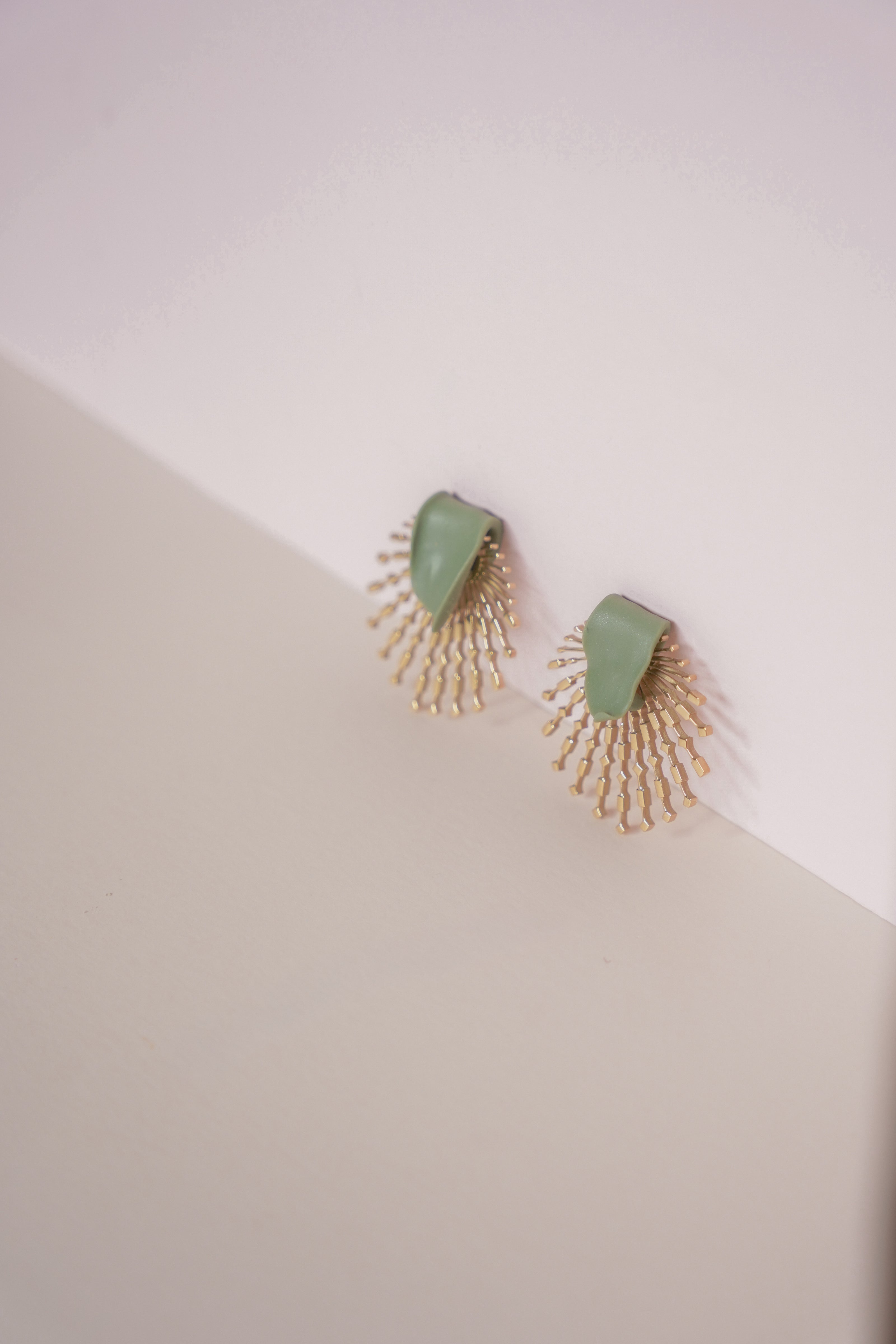 Matcha Stud Earrings