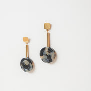 Dangling Circle Earrings