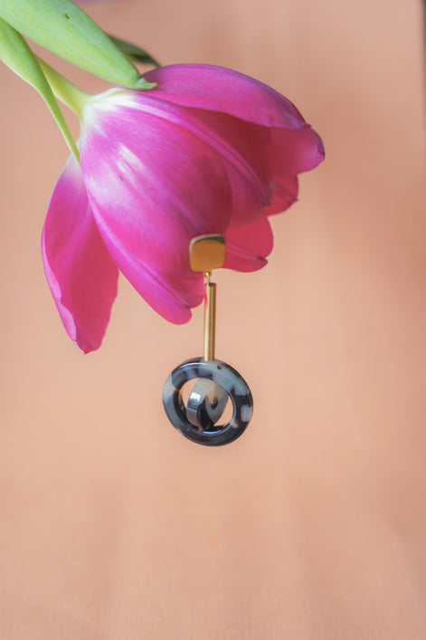 Dangling Circle Earrings