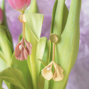 Dangling Flower Earrings