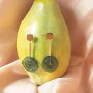 Dangling Circle Earrings