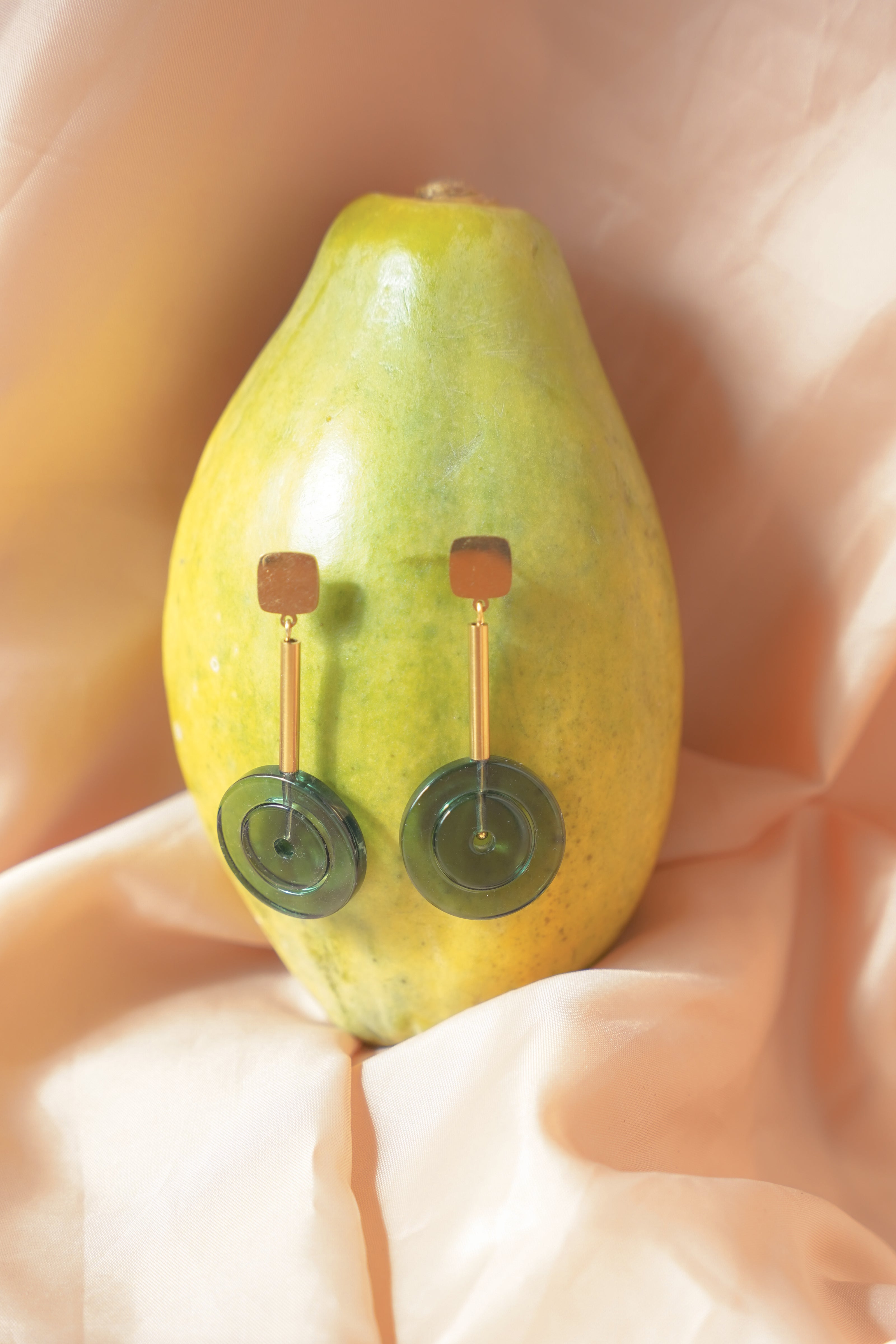 Dangling Circle Earrings