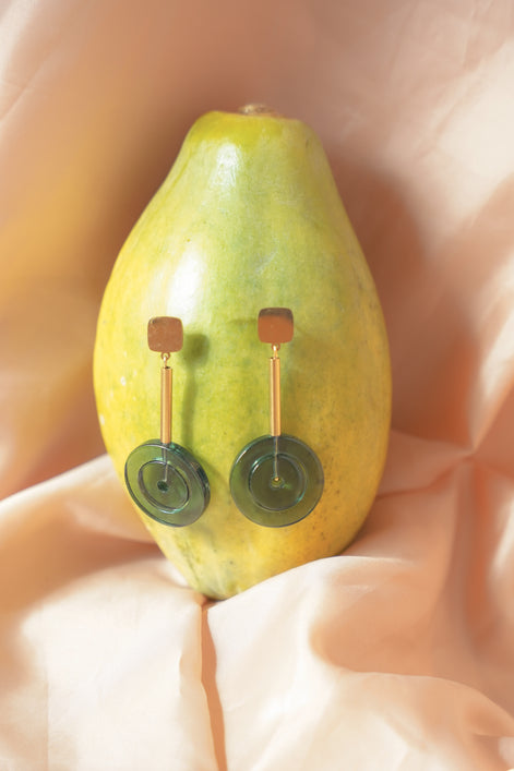 Dangling Circle Earrings