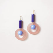 Sterling Silver Round Dangles