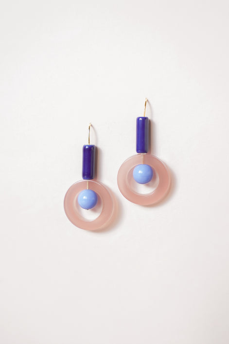 Sterling Silver Round Dangles