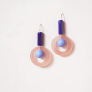 Sterling Silver Round Dangles
