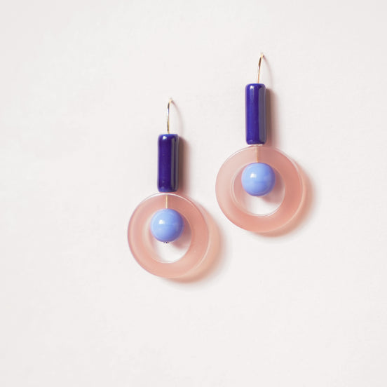 Sterling Silver Round Dangles
