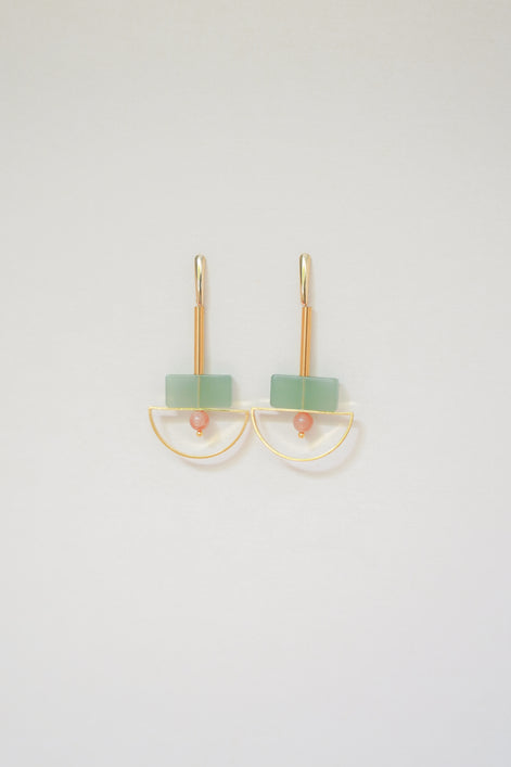 The Semi Dangling Earrings