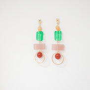 Colour Block Summer Earrings
